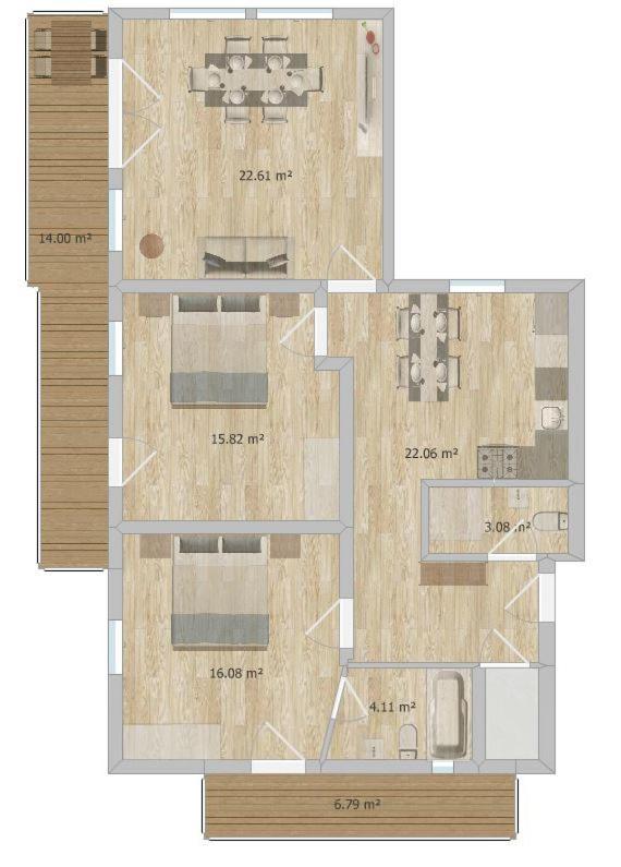 Apartment Guem Обштайг Экстерьер фото