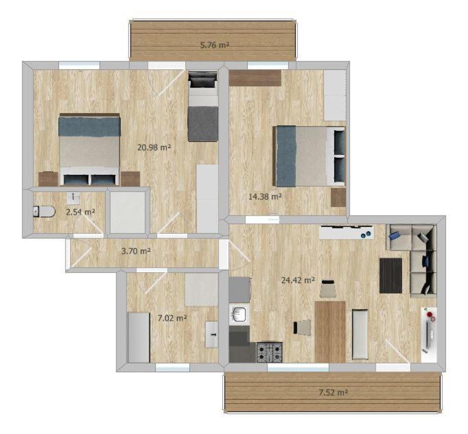 Apartment Guem Обштайг Экстерьер фото